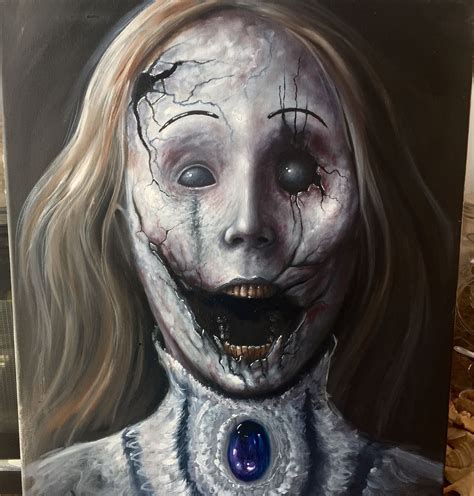 Horror Artwork Macabre Art Creepy Art Creepy Faces Afraid Of The