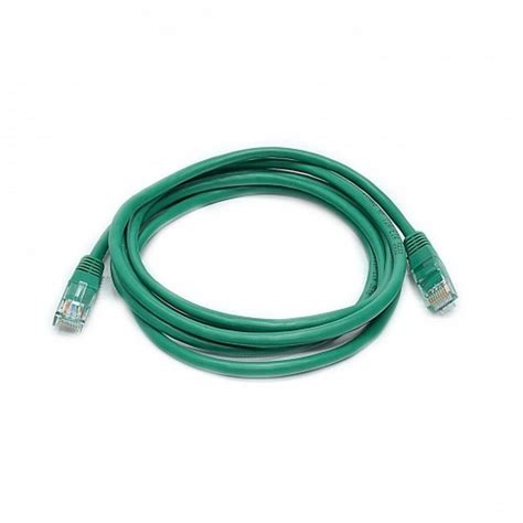Патч-корд RJ-45 зелений cat. 5е UTP 2 метри PAUT3200-Gn