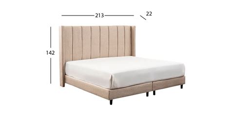 Cabecera King Size Merea Beige