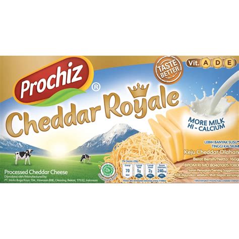 Jual Prochiz Cheddar Royale Keju Cheddar Cheese Pro Chiz Gr