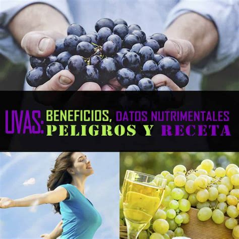 Uvas Beneficios Datos Nutrimentales Peligros Y Receta La Guía De