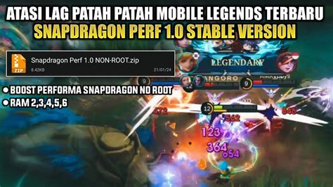 Performa Snapdragon Cara Ampuh Atasi Lag Patah Patah Mobile Legends