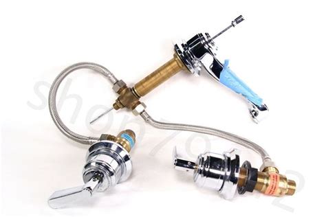 Watermark Valves Gloss Chrom Heavy Duty Bathtub Faucet Set Hot Cold Parts As Is Ebay Bathtub