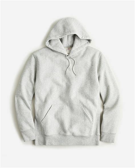 Jcrew Heritage 14 Oz Fleece Hoodie For Men