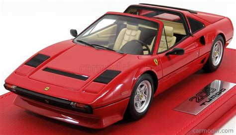 BBR MODELS P18142A Scale 1 18 FERRARI 208 GTS TURBO SPIDER 1983 ROSSO