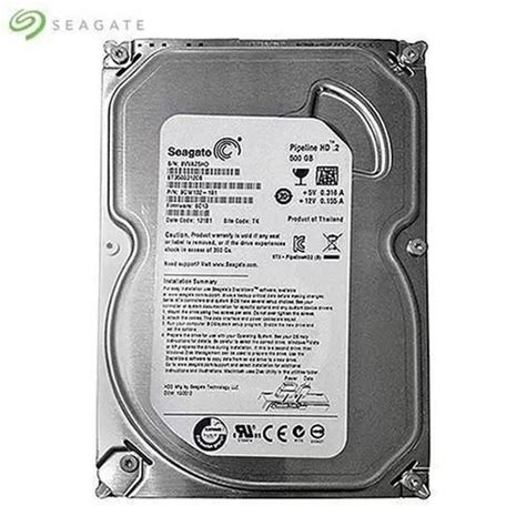 HD Interno Seagate 500Gb SATA2 5900RPM OEM P PC DVR ST3500312CS HD