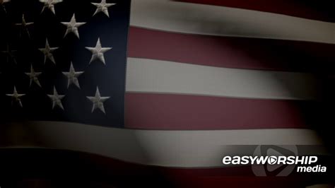 American Flag Loop By Creative Media Solutions Easyworship Media