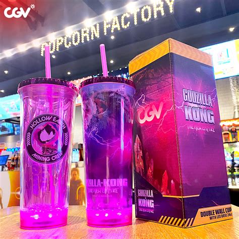 Ly Cốc Nước Godzilla X Kong Cgv Cinemas Vietnam Dung Tích 681ml