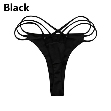 Women Sexy Bikini Brief Bottoms Swimsuit Swimwear Thong V Swim Beach G