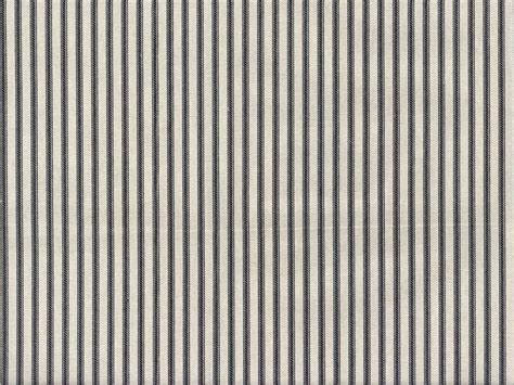 Farmhouse Ticking Stripe Fabric Black Natural Fabric Best Fabric Store