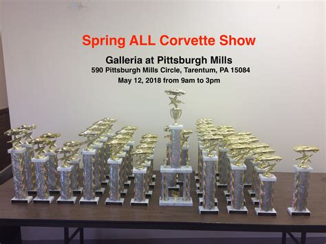 Spring Corvette Show POSTPONED! - Corvette Club of Western PA (CCWP)