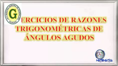 Razones Trigonométricas De ángulos Agudos 3º Ppt Descarga Gratuita