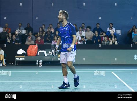 Corentin Moutet Of France During The Rolex Paris Masters ATP Masters