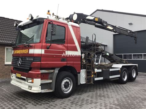 Mercedes Benz Actros 2540 DNA 6x2 Seil Abrollkipper Kaufen Niederlande