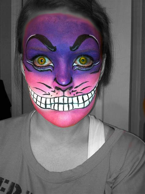 Cheshire Cat Makeup by hayleykayarts on DeviantArt