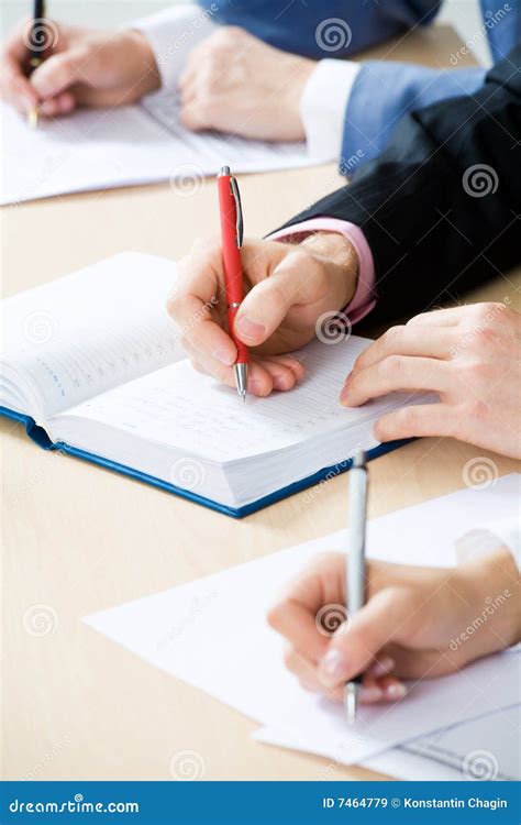 Taking Notes Stock Image Image Of Instrument Ideas Drinking 7464779
