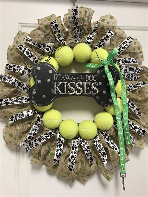 Tennis Ball Wreath Summer Wreath Diy Winter Wreath Diy Ball Wreath