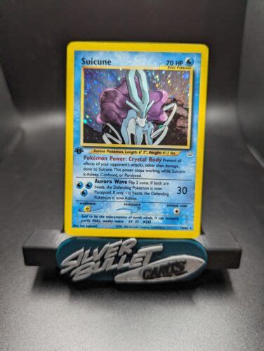 Pokémon TCG Suicune Neo Revelation 14 64 Holo 1st Edition Holo Rare eBay