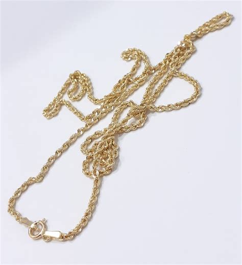 No Reserve Price Kt Gold Necklace Catawiki