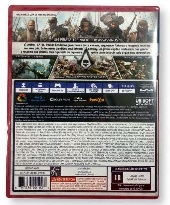 Jogo Assassins Creed Iv Black Flag Lacrado Ps Sebo Dos Games