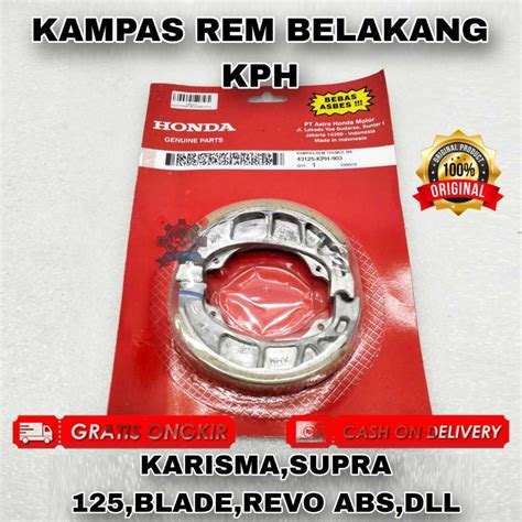 Jual Kampas Rem Belakang Honda Kph Buat Motor Karisma Supra