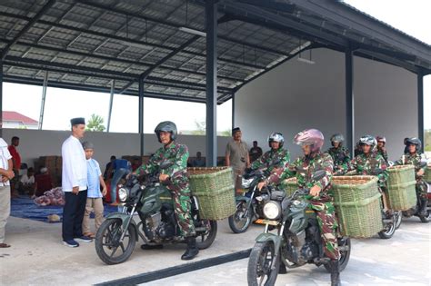 Bersama Keluarga Besar Korem Gaya Danrem Brigjen Tni Ujang Gelar