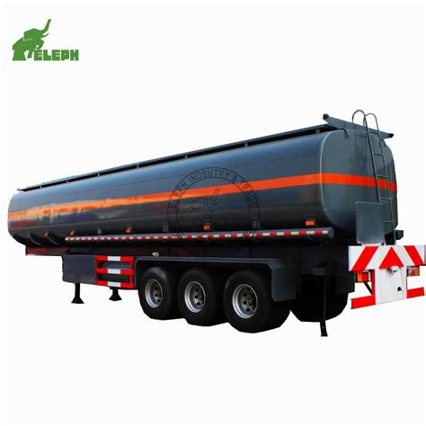 Axles M Chemical Liquid Sulfuric Acid Tanker Semi Trailer