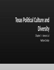 Understanding Texas Political Culture: Individualism, Moralism ...