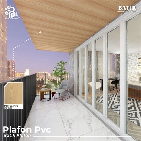 Jual Pemasangan Plafon Pvc Batik Laminate Kota Depok Tm Store Pvc