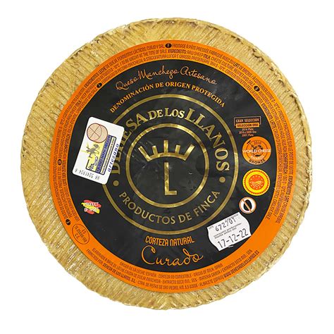 Queso Dehesa De Los Llanos Curado Manchego Sin Lisozima Laquesera