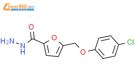 364628 38 6 5 4 chlorophenoxy methyl furan 2 carbohydrazideCAS号