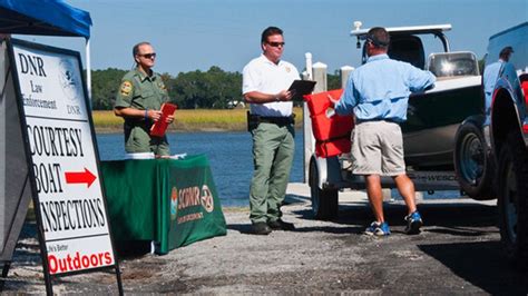 Scdnr To Offer Courtesy Boat Inspections For Memorial Day Weekend