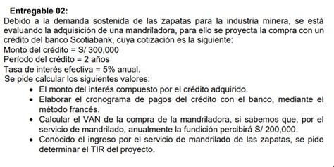 Entregable 02 Debido A La Demanda Sostenida De Las Zapatas Para La