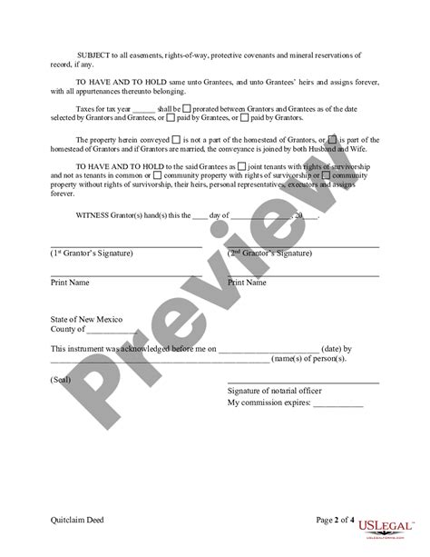 New Mexico Quitclaim Deed By Two Individuals To Husband And Wife Us Legal Forms