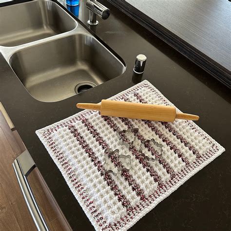 Drying Mat Dish Drying Mat Produce Drying Mat Waffle Texture Etsy