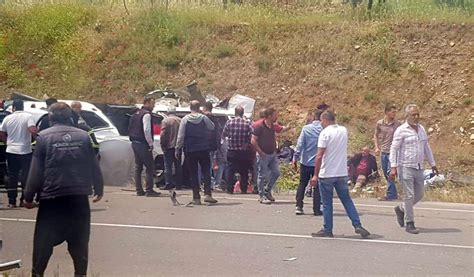 Gaziantep İslahiyede katliam gibi kaza 8 ölü 11 yaralı Habervakti