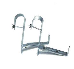 2 supports jardinière argent spécial balustrade ronde Soergen