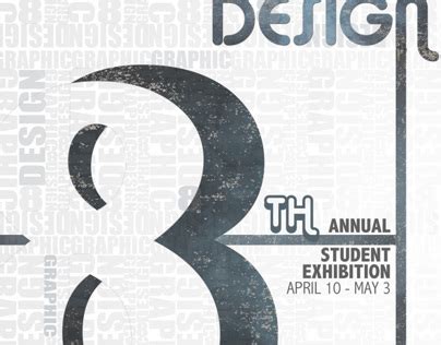 SNHU Graphic Design Student Exhibition Poster | Behance