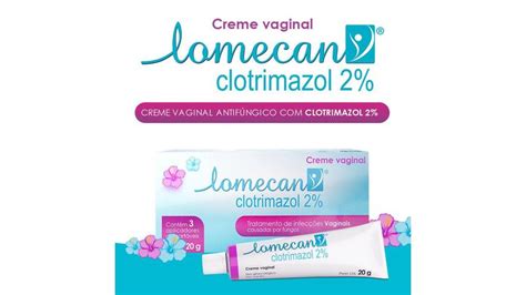 Lomecan Creme Vaginal 20g Farma Conde