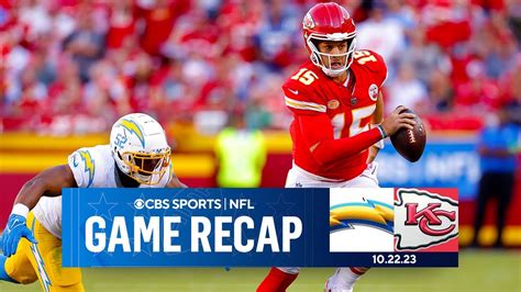 Mahomes And Chiefs Continue Afc West Domination With Win Over Chargers