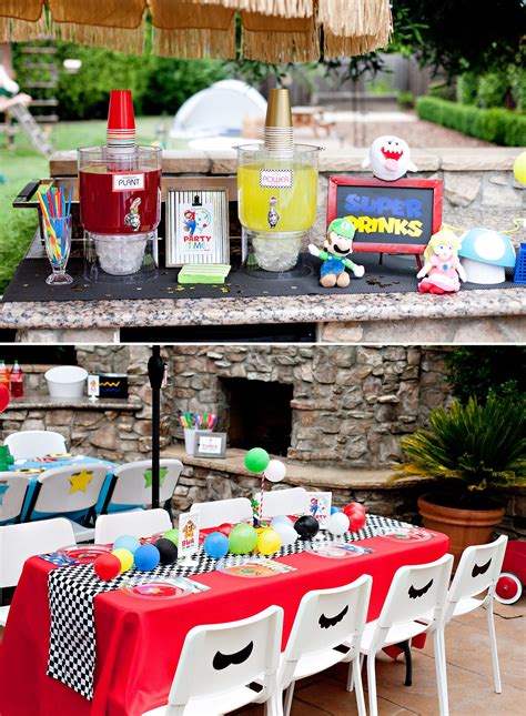 Super Mario Inspired Party Fun 12 Creative Ideas Part 1 Hostess