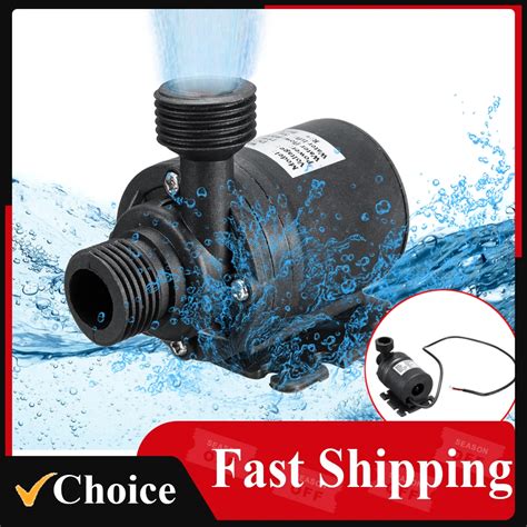 Dc 12v Submersible Water Pumps 800l H Circulation Water Pumps Lift 5m