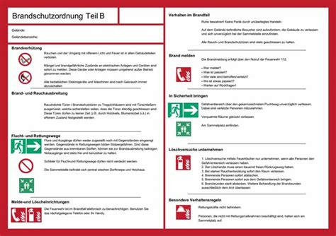 Brandschutzordnung Brandschutz Feuerl Scher Allgemeinen Feuerschutz