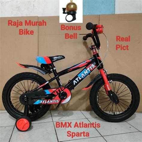 Jual Sepeda Anak Bmx Atlantis Sparta 16 Inch Ban Jumbo Musik Lampu