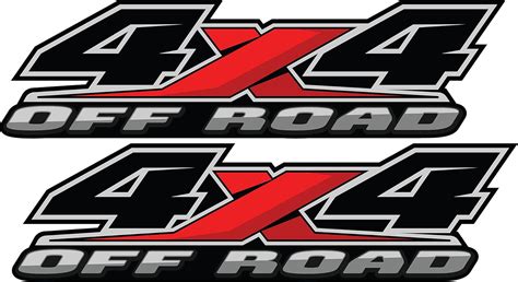 4x4 Off Road Diff Lock Decal For Trucks Side Bed 4x4 Off Road