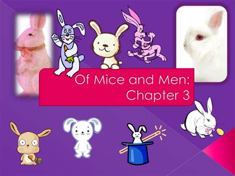 Of Mice And Men Chapter By Chapter Powerpoints Teaching Resources