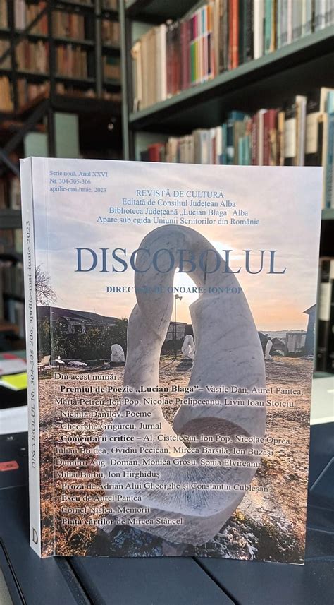 A apărut un nou număr al revistei Discobolul 320 de pagini de proză