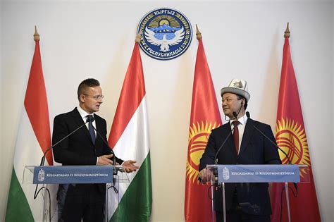 Fm Szijj Rt To Kyrgyz Counterpart Central Asia S Global Role Growing