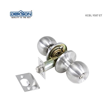 Tubular Lockset Kcbl T Et Sss Dekkson Door Handle Closer