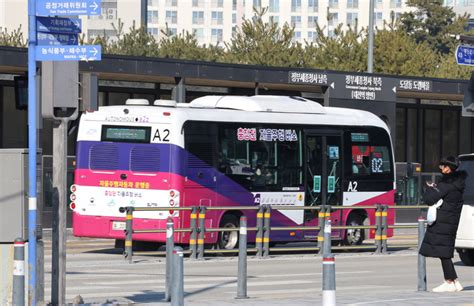 포토 세종시 달리는 Brt 전용 자율주행버스